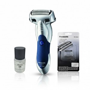 Электробритва Panasonic ES-SL41-S520-AS1 с дополнительным комплектом из лезвия WES-9068Y-1361 и маслом WES-8196X-7911 